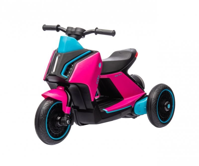 Milly Mally įkraunamas Paspirtukas City Pink