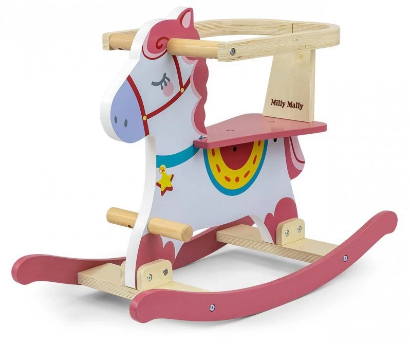 Milly Mally Lucky 12 Horse - Pink