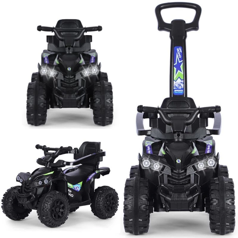 Milly Mally Transporto Priemonė Su Rankena Wild Black