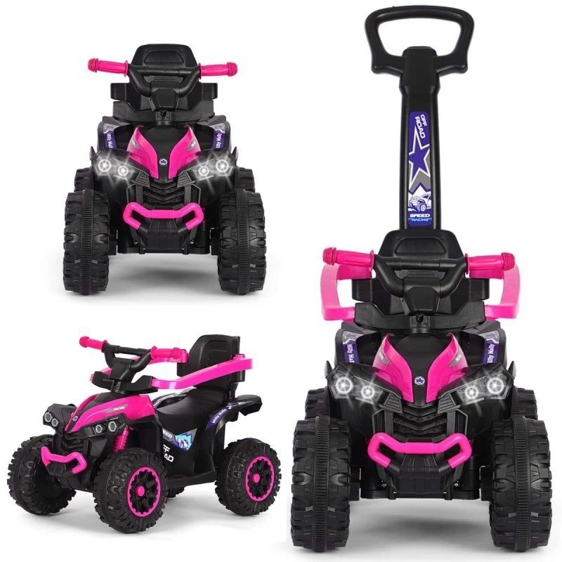 Milly Mally Transporto Priemonė Su Rankena Wild Pink