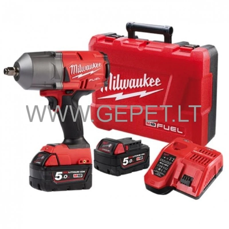 AKUMULIATORINIS SMŪGINIS VERŽLIASUKIS ½˝ MILWAUKEE M18 FHIWF12-502X 4933459696