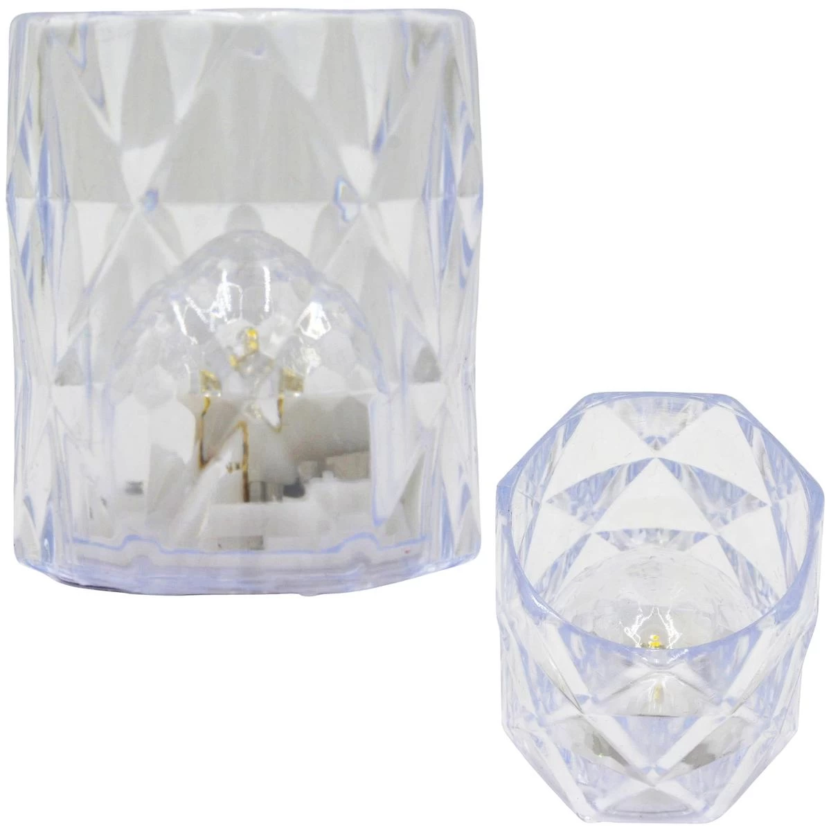 Mini Dekoratyvinis šviestuvas 6 Cm Skaidrus šiltai Baltas 1 Led