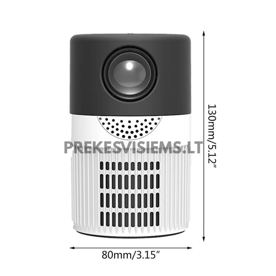 Mini LED projektorius YT400 – nešiojamas namų kino projektorius (1080p palaikymas)