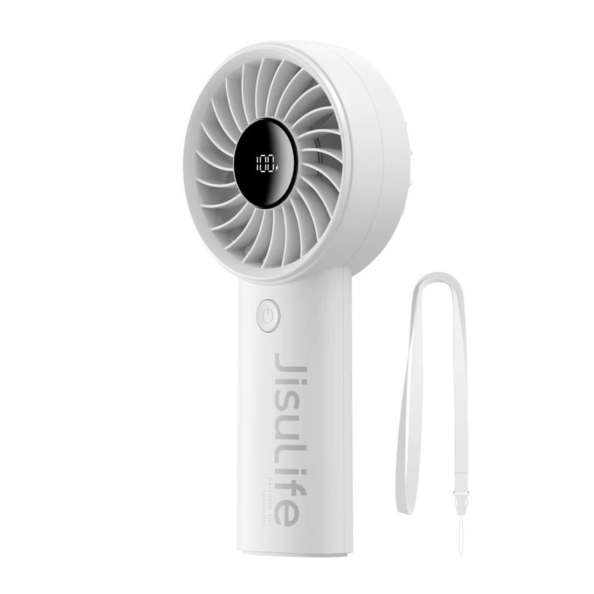 Mini Rankinis Ventiliatorius 3600 Mah Usb-c - Pilkas