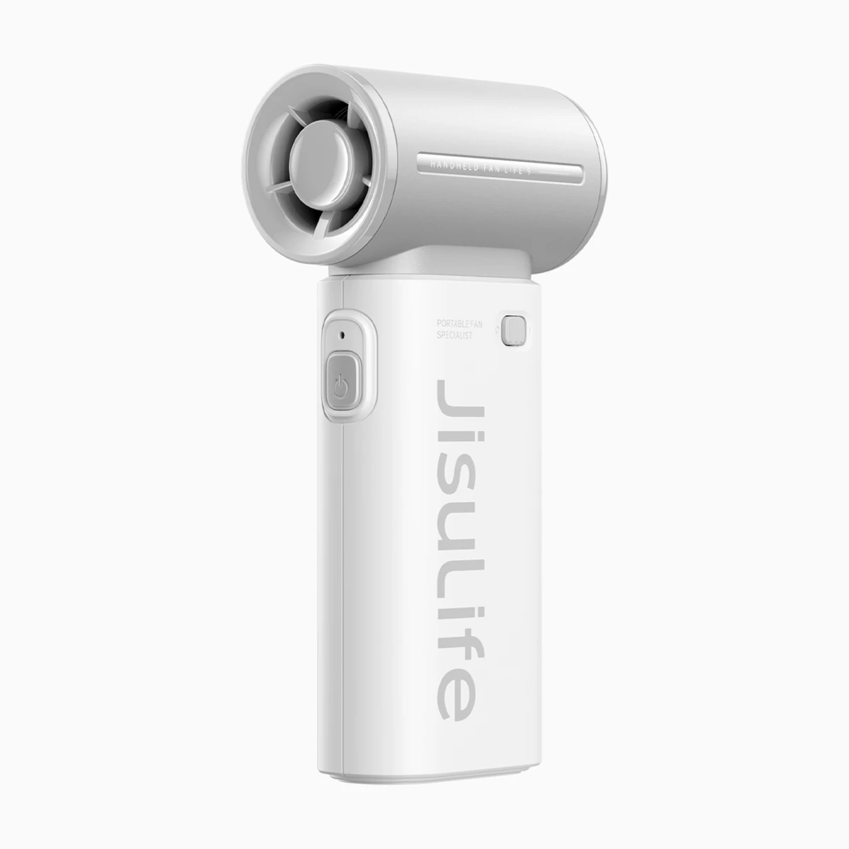 Mini Ventiliatorius Usb-c Nešiojamasis Ventiliatorius 3600 Mah - Pilkas