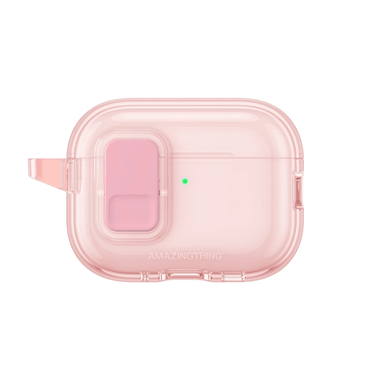 Minimalus airpods Pro 3 Dėklas - Rožinis