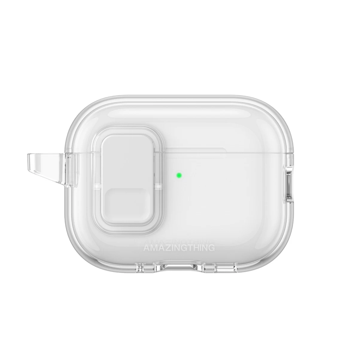 Minimalus airpods Pro 3 Dėklas - Skaidrus