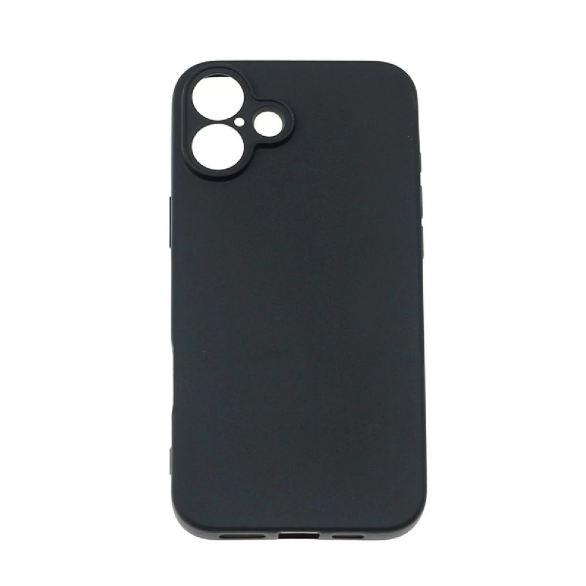 Minkštas Dėklas iphone 16 Plus - Juodas