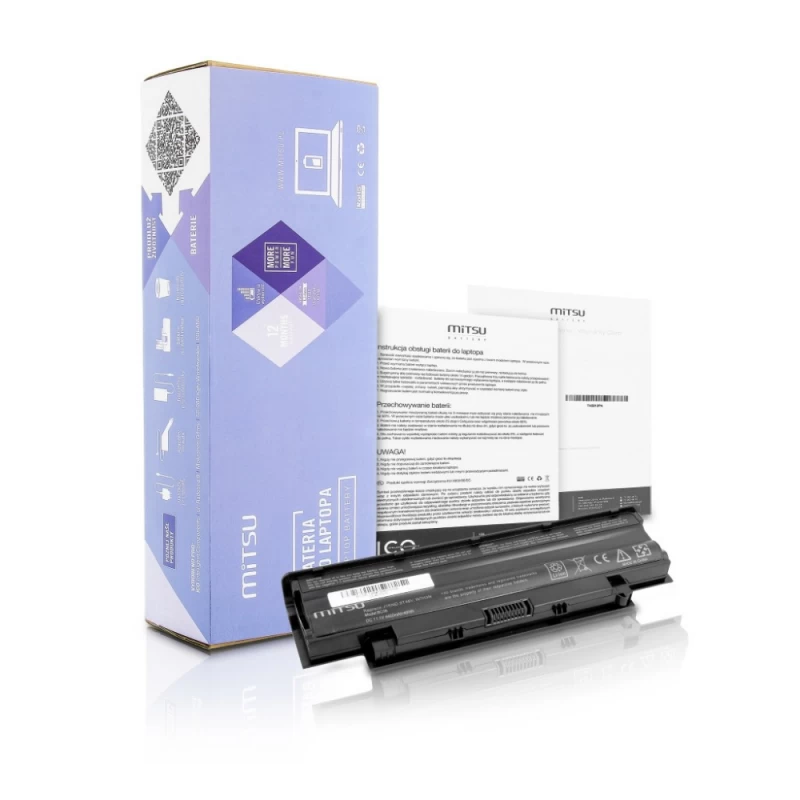 Mitsu Akumuliatorius, Skirtas Pasirinktiems dell Nešiojamųjų Kompiuterių Modeliams Bc/de-14r (4400 Mah /10,8 - 11,1 V ) Mitsu Akumuliatorius, Skirtas Pasirinktiems dell Nešiojamųjų Kompiuterių Modeliams Bc/de-14r (4400 Mah /10,8 - 11,1 V )