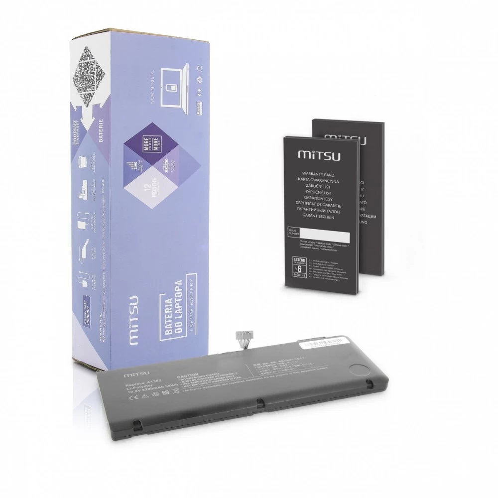 Mitsu Apple MacBook Pro 5200mAh(56Wh) 10.8-11.1