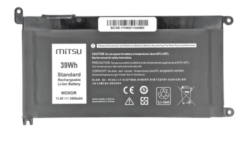 Mitsu Baterija, Skirta dell Vostro 14 5bm332 (3400 Mah /11,4 V )