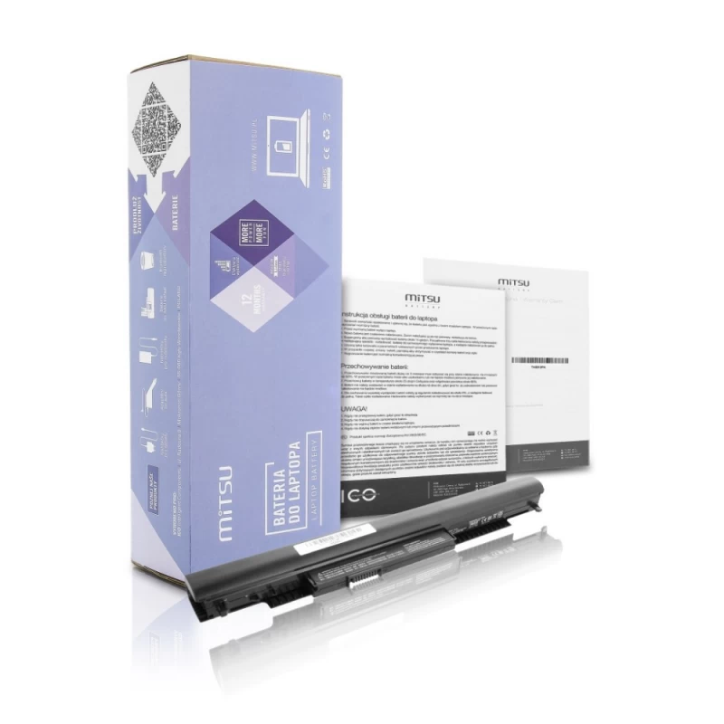 Mitsu Baterija, Skirta Hp Nešiojamųjų Kompiuterių Serijai Bc/hp-240g4 (2200 Mah /14,4 - 14,8 V ) Mitsu Baterija, Skirta Hp Nešiojamųjų Kompiuterių Serijai Bc/hp-240g4 (2200 Mah /14,4 - 14,8 V )