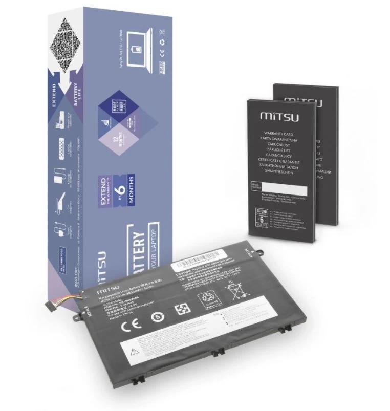 Mitsu LENOVO BC/LE-E480 3600mAh(40Wh)11.1V