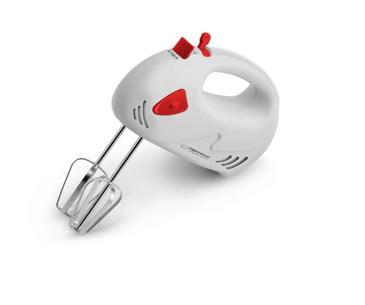 Mixer hand Esperanza Muffin EKM007R (150W; red color)