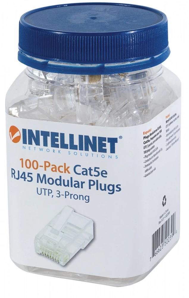 Modular Plugs RJ45 UTP  for solid 8p8c Cat.5e 1