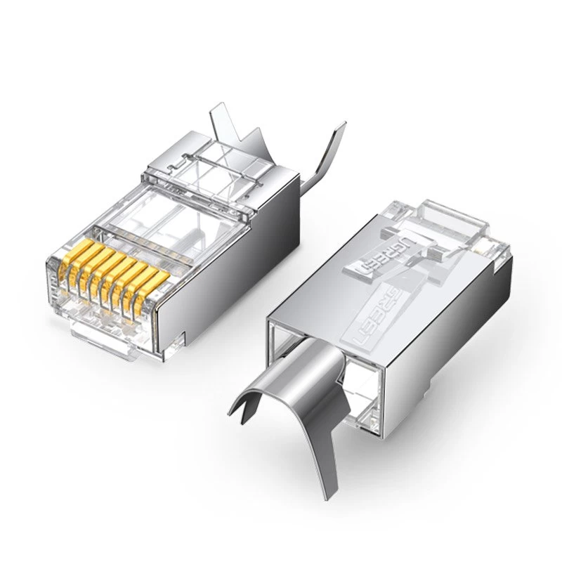 Modulinės Jungties Kištukas Rj45 8p8c Cat 6a / 7 - Kit 10vnt.