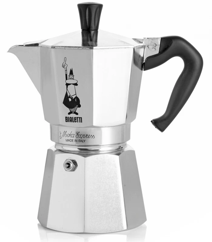 Moka Express 4 Tz Silver