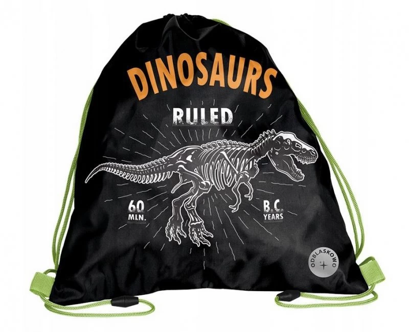 Mokyklinis Krepšys Batams Dinozauras Paso