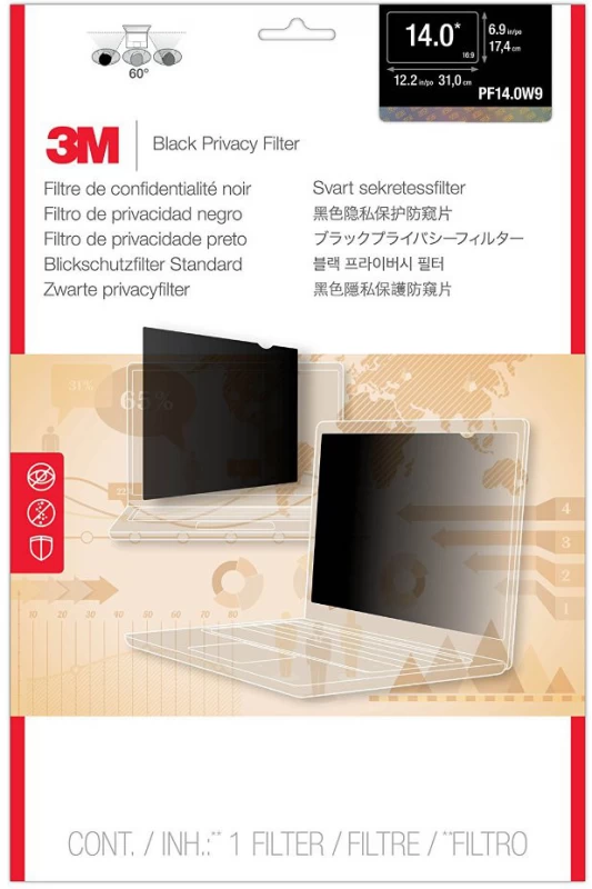 Monitoriaus Filtras 3m Pf14.0w9 98044054256