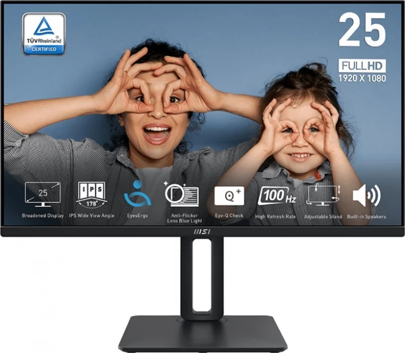 Monitorius Msi Pro Mp251p (24,5&amp;quot; /ips /100hz /1920 X 1080 / Juodas)