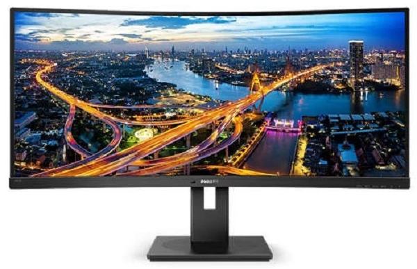 Monitorius Philips 345b1c/00 (34&amp;quot; /va /3440 X 1440 / Juodos Spalvos)