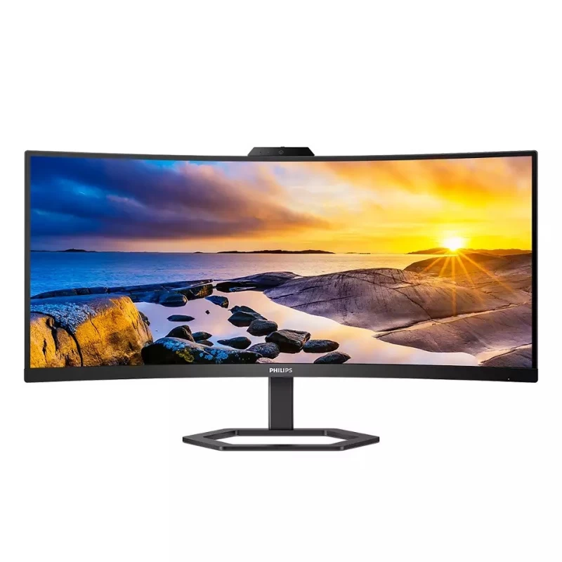 Monitorius Philips 34e1c5600he/00 (34&amp;quot; /va /100hz /3440 X 1440 / Juodos Spalvos)