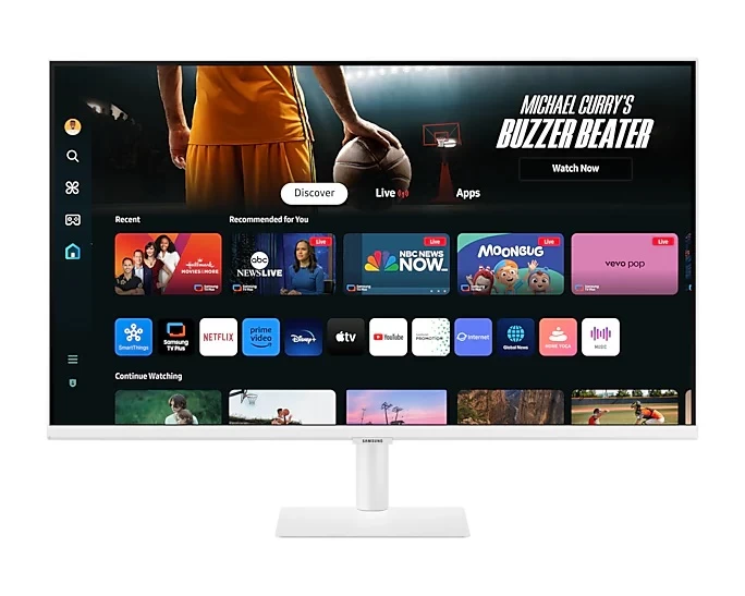 Monitorius Samsung Ls32dm703uuxdu (32&amp;quot; /va /60hz /3840 X 2160 / Baltas)