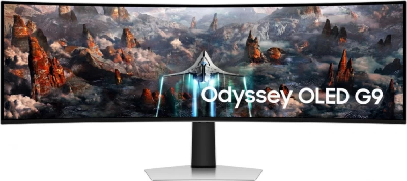 Monitorius Samsung Ls49cg934suxen (49&amp;quot; /oled /240hz /5120 X 1440 / Juodai Sidabrinis)