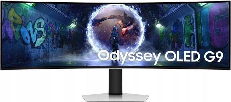 Monitorius Samsung Ls49dg934suxen (49&amp;quot; /oled /240hz /5120 X 1440 / Juodos Spalvos)