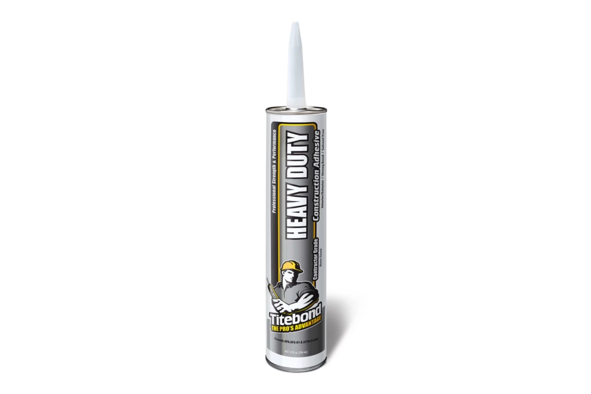 Titebond GREENchoice Heavy Duty – Statybiniai Montažiniai Klijai (skystos vinys). Vidaus ir lauko darbams.