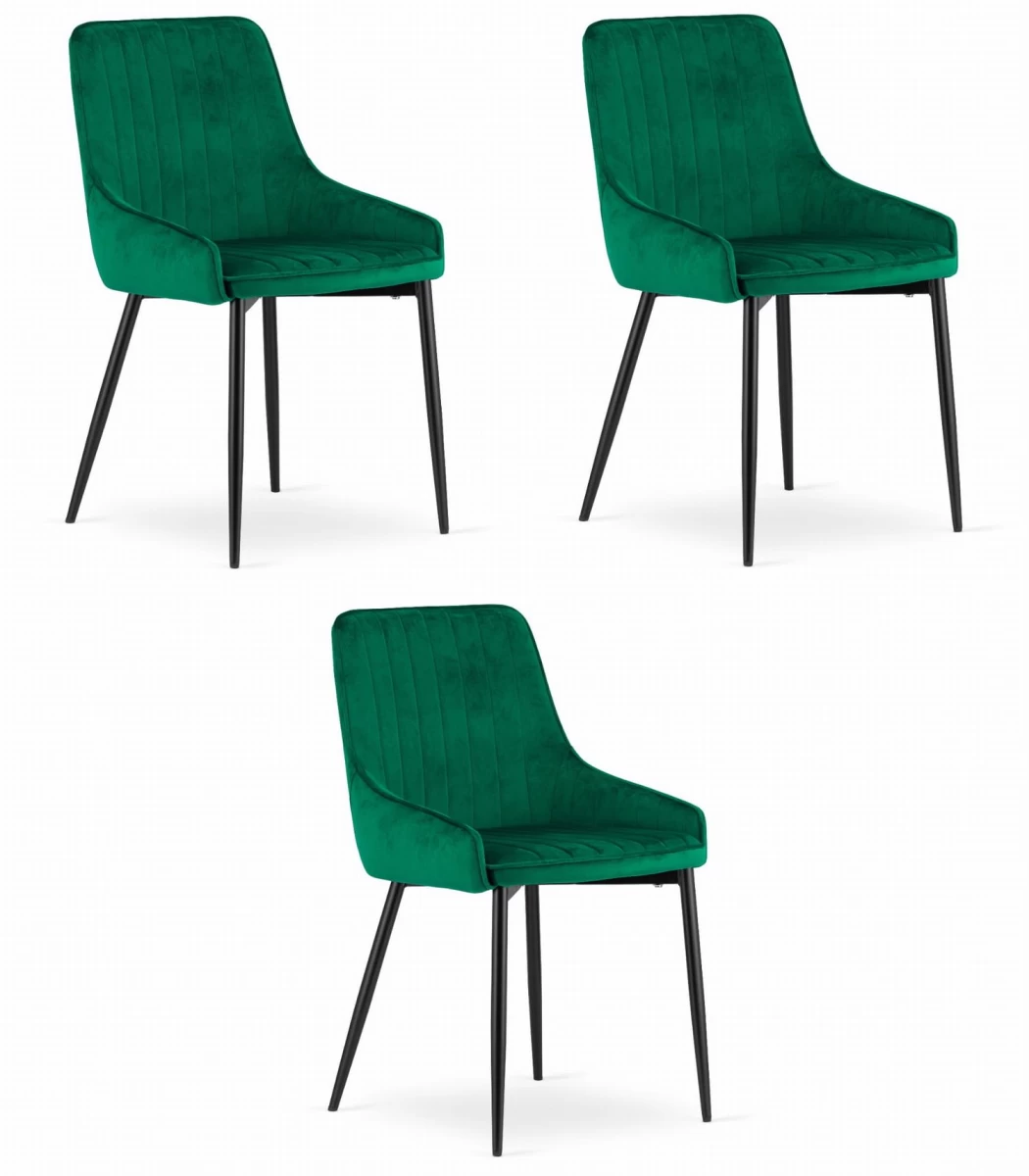 Monza Kėdė - žalias Aksomas X 3.