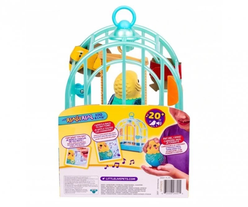 Moose Little Live Pets 26691 Kalbantis Paukštis Su Narveliu