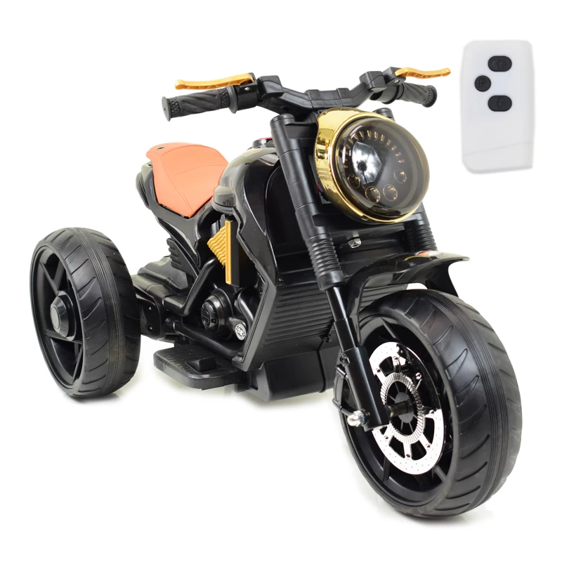 Motociklas Chopper Su Akumuliatoriumi , Minkštais Ratais, Minkšta Sėdyne, Nuotolinio Valdymo Pulteliu/bdl1188