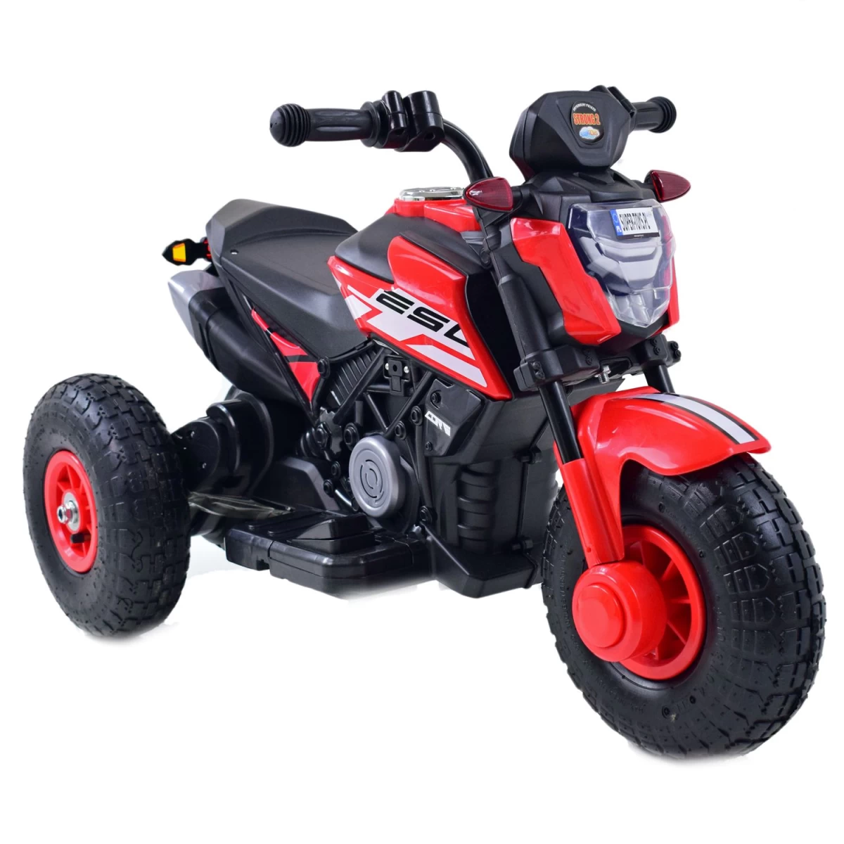 Motociklas Lenktynininkas Su Pripučiamais Ratais, Dviem Varikliais Super Naujovė/tk103