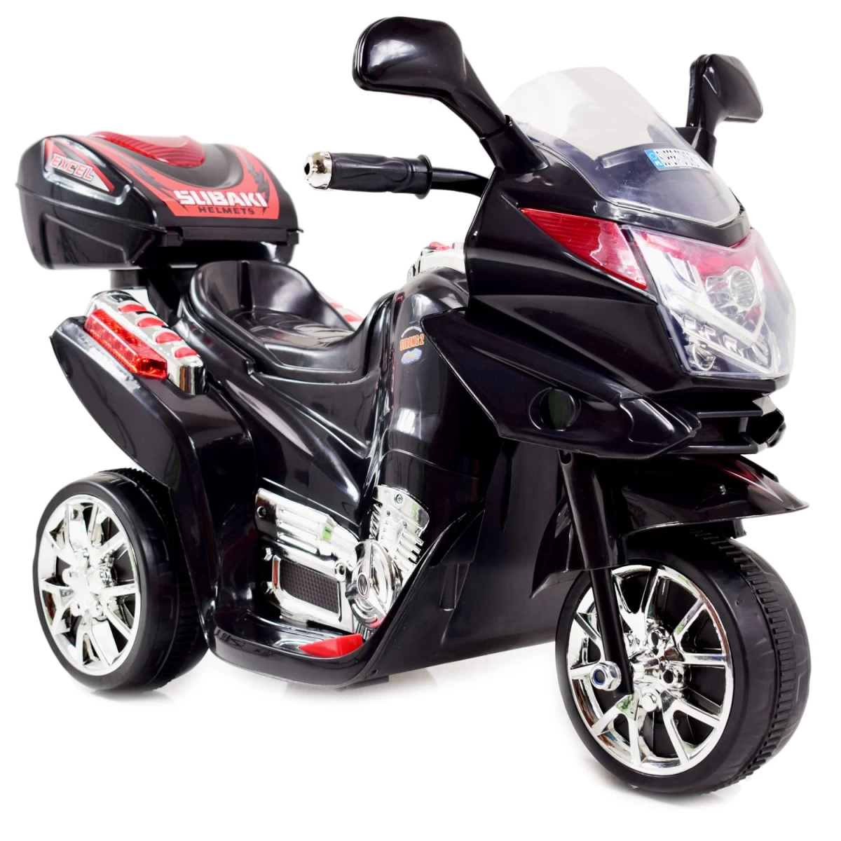 Motociklas, Motociklas Lenktynininkas Su Bagažine / St-c051