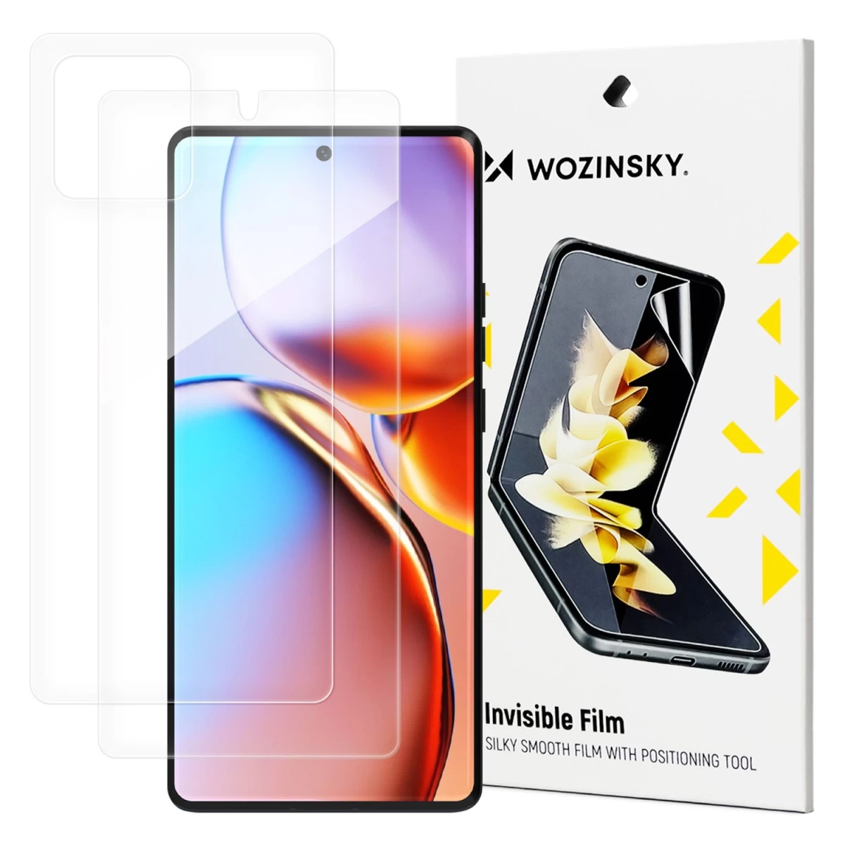 Motorola Edge 40 Pro Apsauginė Ekrano Apsauga - Nematoma Plėvelė.