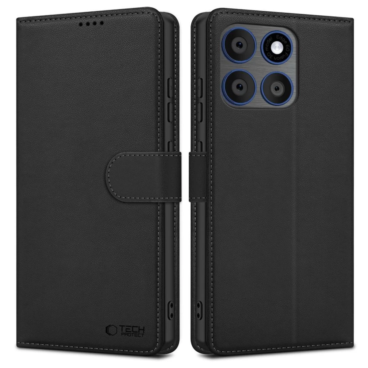 „motorola Edge 70 5g Wallet“ Dėklas – Juodas