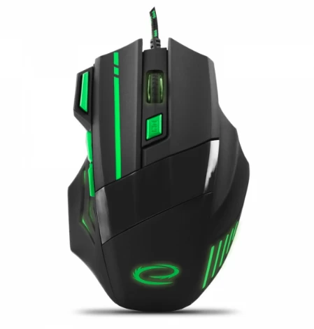 Mouse computer Esperanza Wolf EGM201G (Optical; 2400 DPI; black color)