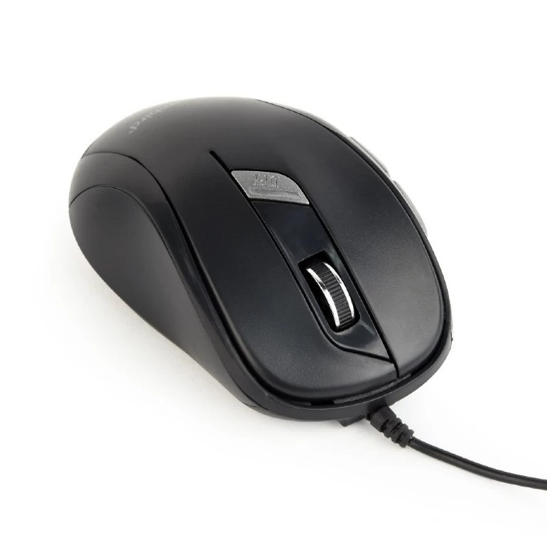 Mouse GEMBIRD MUS-6B-01 (Optical; 1600 DPI; black color)