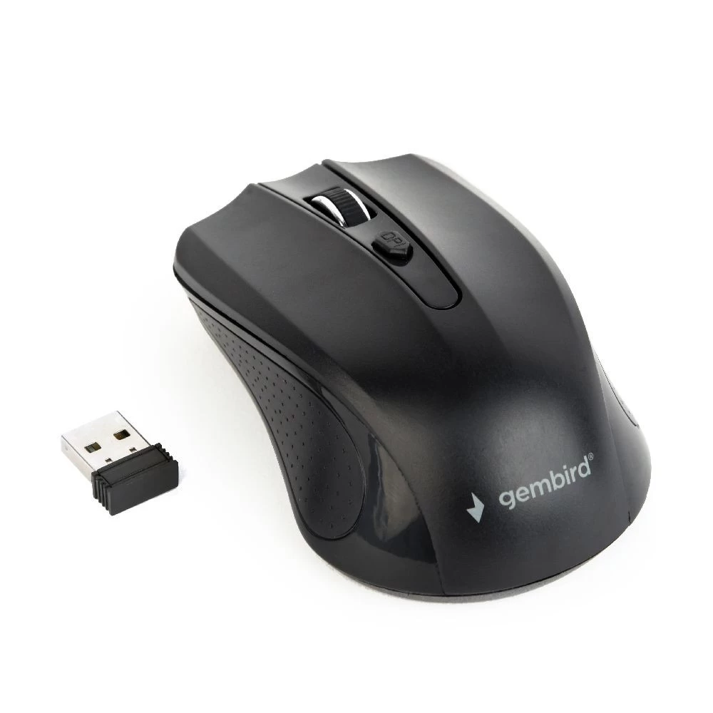 Mouse GEMBIRD MUSW-4B-04 (Optical; 1600 DPI; black color)