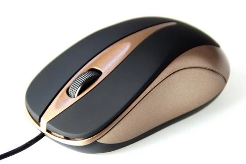 Mouse Media tech MT1091MO (Optical; 800 DPI; brass color)