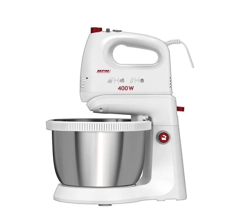 Mpm Mmr-21z Rankinis Maišytuvas (400 W / 3,5 L / Baltas)