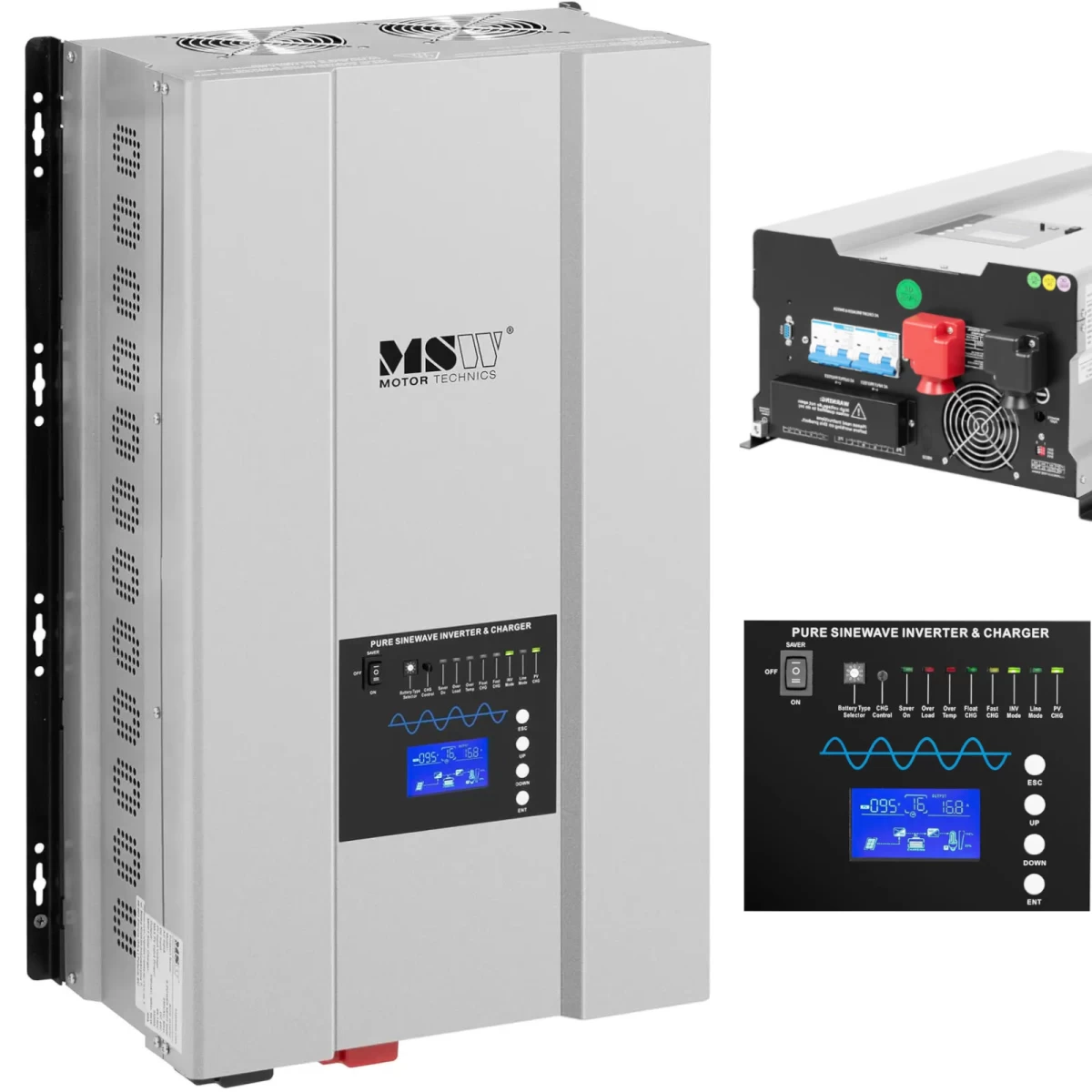 Mppt Saulės Inverteris, Skirtas Fotovoltiniams Saulės Kolektoriams Lcd 8000 W