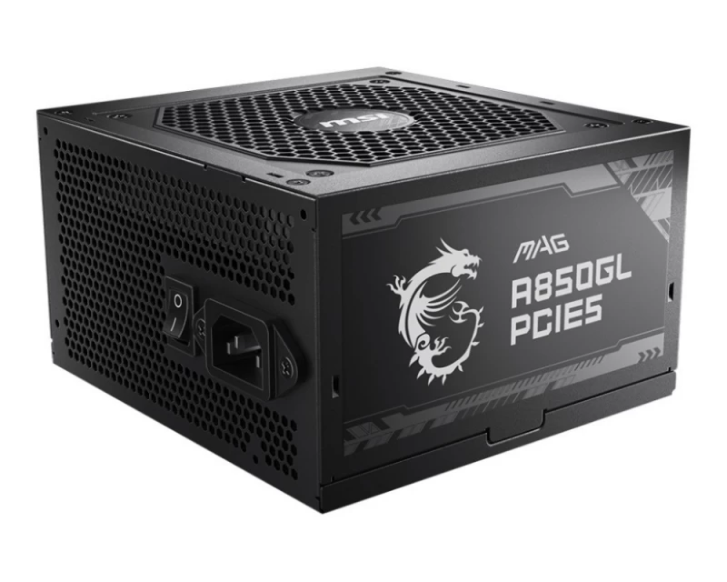 Msi 850w Mag A850gl Pcie5 Psu