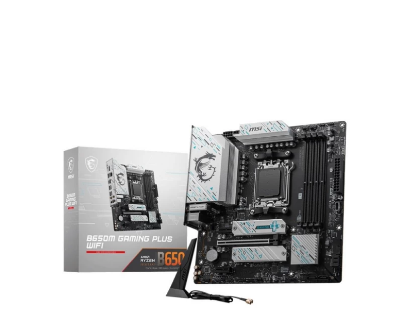 Msi B650m Gaming Plus Wifi Motininė Plokštė (socket Am5 / Micro Atx)
