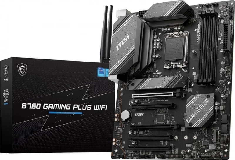 Msi B760 Gaming Plus Wifi Pagrindinė Plokštė (socket 1700 /atx)