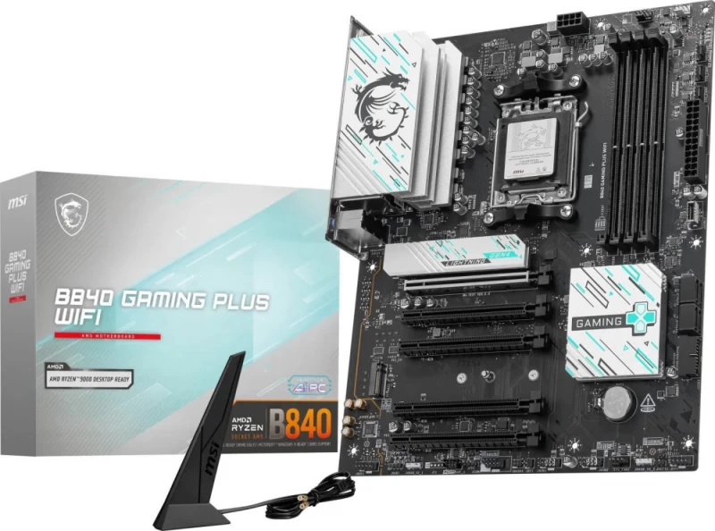 Msi B840 Gaming Plus Wifi Motininė Plokštė (socket Am5 /atx)