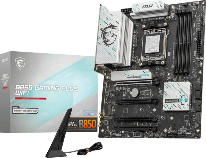 Msi B850 Gaming Plus Wifi Motininė Plokštė (socket Am5 /atx)