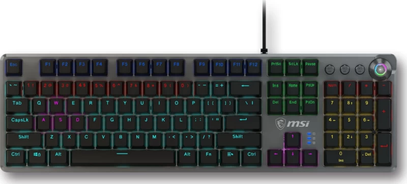 Msi Forge Gk310 Raudonojo Jungiklio Laidinė Klaviatūra