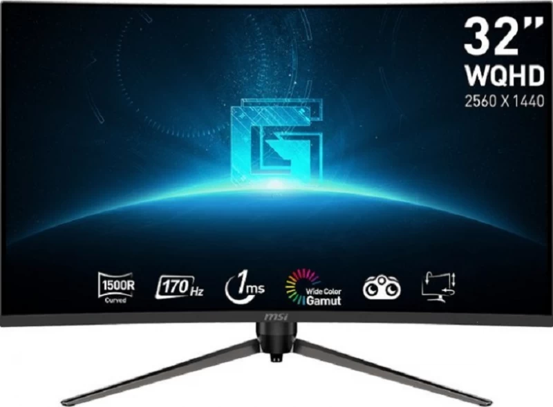 Msi G32cq5p Monitorius (31,5&amp;quot; /va /170hz /2560 X 1440 / Juodas)
